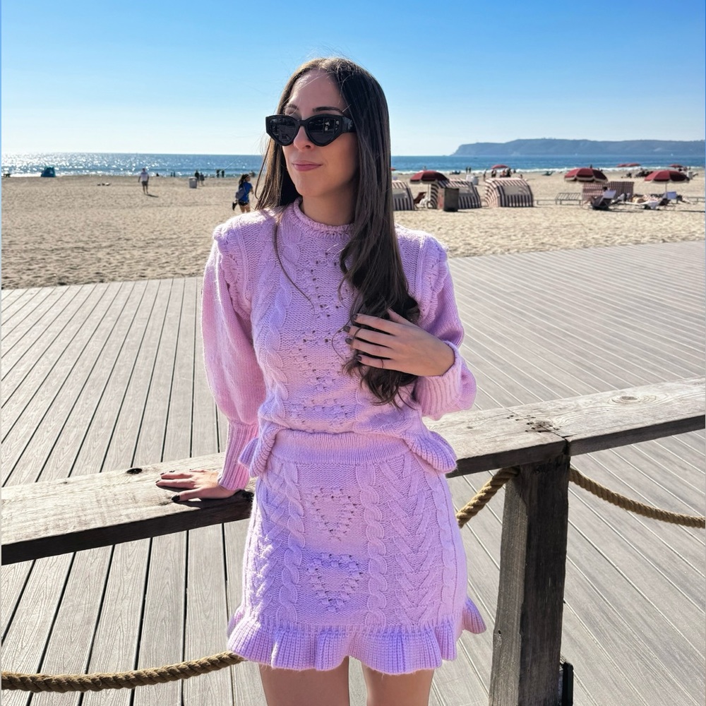Soft Lilac Limited Edition Knit Set